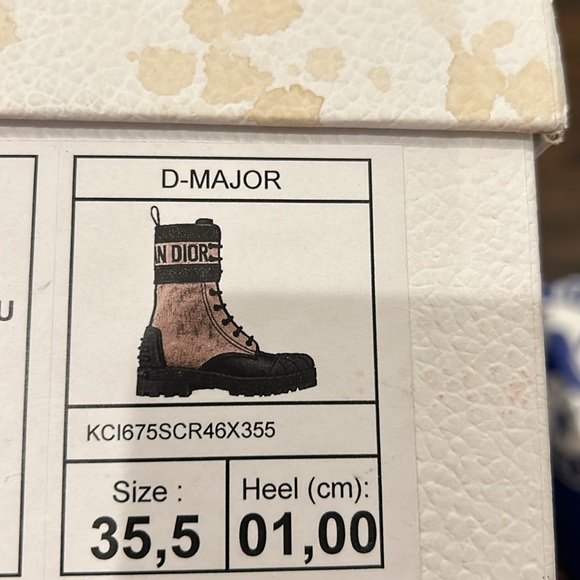 CHRISTIAN DIOR
Canvas Printed Combat Boots - Picture 11 of 11